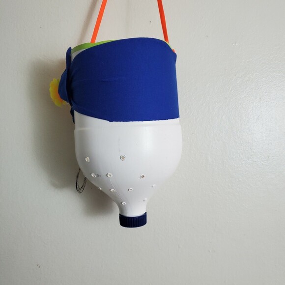 Artisan Handmade Upcycled Garden Planter Pot Recycled Plastic Bottle - Picture 4 of 4